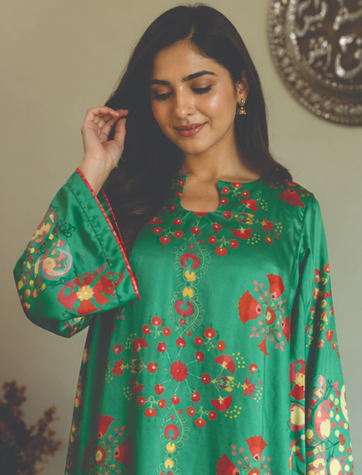 Schlicht & Trendy Digital Printed Kaftan